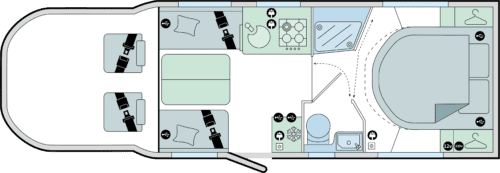 Bailey Adamo 75-4I 2025 Layout