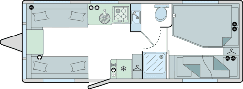 Bailey Pegasus Grande GT75 Amalfi 2025 Layout