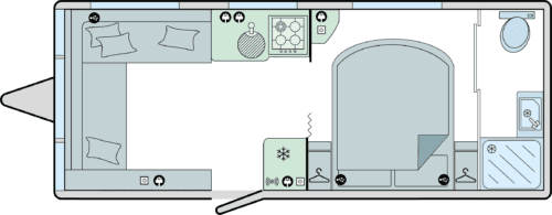 Bailey Pegasus Grande GT75 Brindisi 2025 Layout