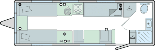 Bailey Phoenix Grande GT75 762 2024 Layout