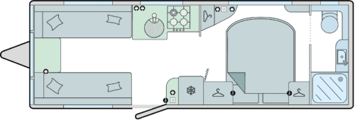 Bailey Unicorn Cartagena 2020 Layout