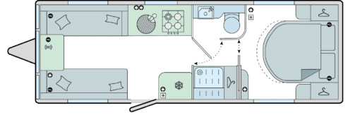 Bailey Unicorn Pamplona 2020 Layout