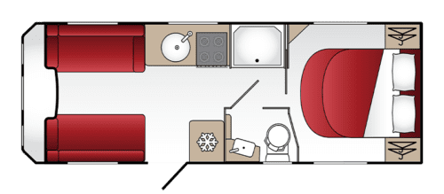 Coachman Acadia 545 2025 Layout