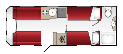 Coachman VIP 565 2025 Layout