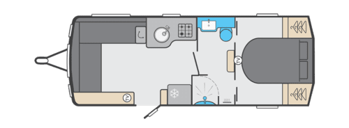 Swift Elegance Grande 850 2024 Layout