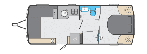 Swift Elegance Grande 860 2024 Layout