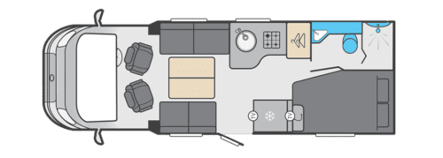 Swift Voyager 564 2025 Layout