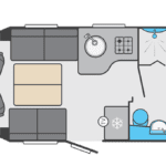 Swift Voyager 594 2025 Layout