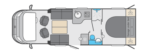 Swift Voyager 594 2025 Layout