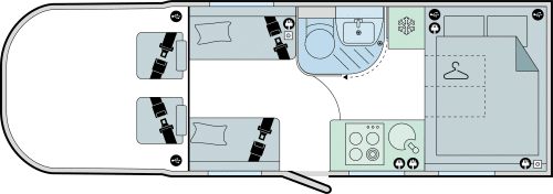 Bailey Alora 69-4S 2024 Layout