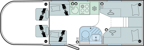 Bailey Alora 69-4T 2024 Layout