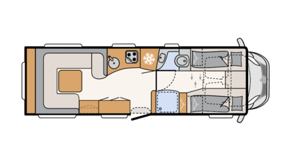 Dethleffs Alpa i7820-2 2024 Layout