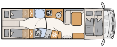 Dethleffs Globetrotter XLI Layout