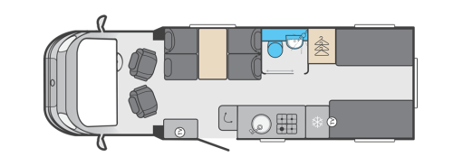 Swift Voyager 475 2024 Layout