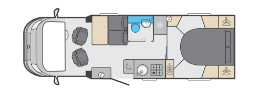 Swift Voyager 494 2024 Layout