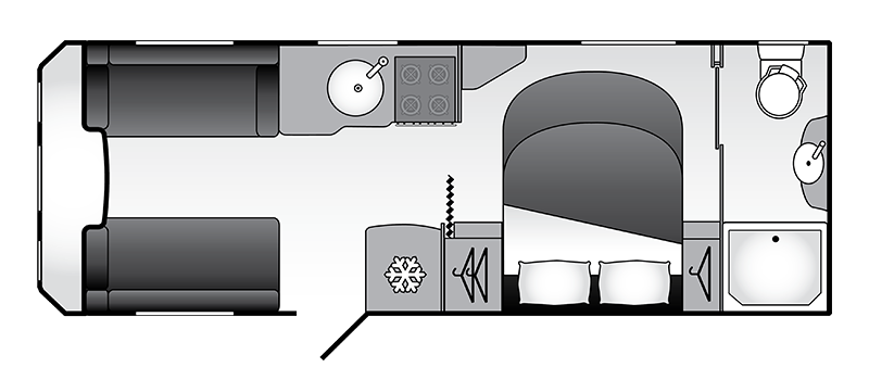 Coachman VIP 575 Layout