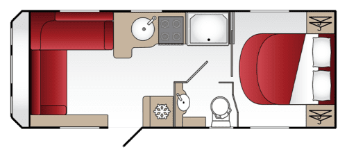 Coachman Laser 545 Xtra 2025 Layout