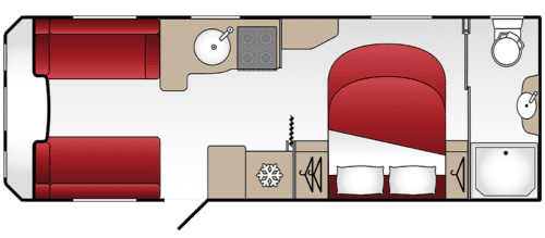 Coachman Laser 875 Xtra 2025 Layout