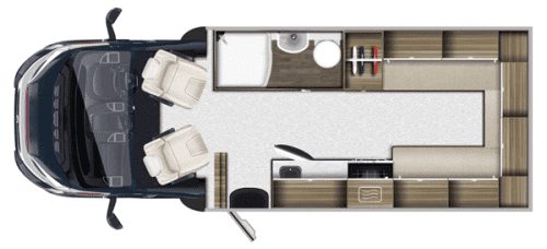 Autotrail Imala 625 2017 Layout