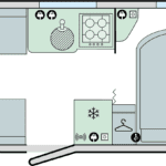 Bailey Phoenix GT75 644 2025 Layout