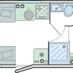 Bailey Unicorn Pegasus Grande GT75 Portofino 2025 Layout