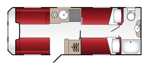 Coachman VIP 565 2025 Layout