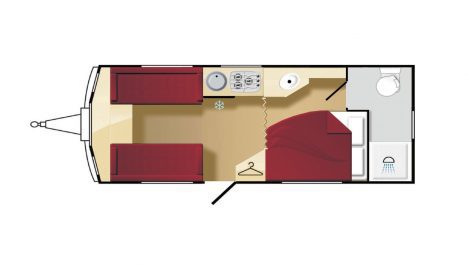 Elddis Majestic 504 2013 Layout