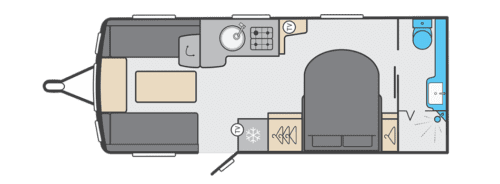 Swift Challenger 580 SE 2024 Layout