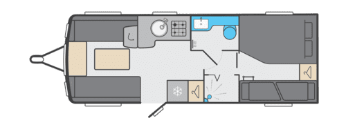 Swift Challenger Grande 670 SE 2024 Layout