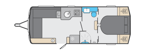 Swift Elegance Grande 850 2024 Layout