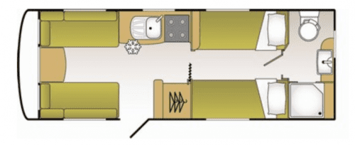 Coachman VIP 565 2012 Layout