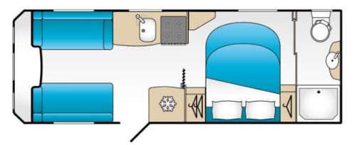 Coachman VIP 575 2016 Layout